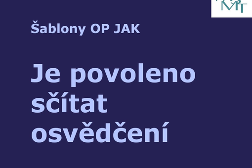 Mohu dát do šablon seminář, který má jen 4 vyučovací hodiny? A musí být akreditovaný?